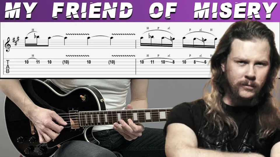Metallica - My Friend of Misery guitar tab