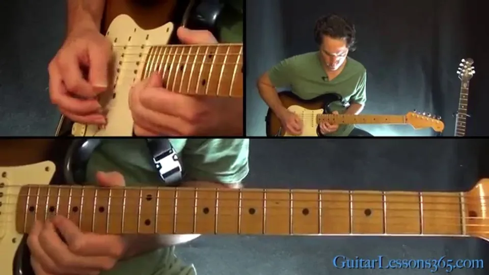Queen - We Are The Champions - Solo guitar lesson