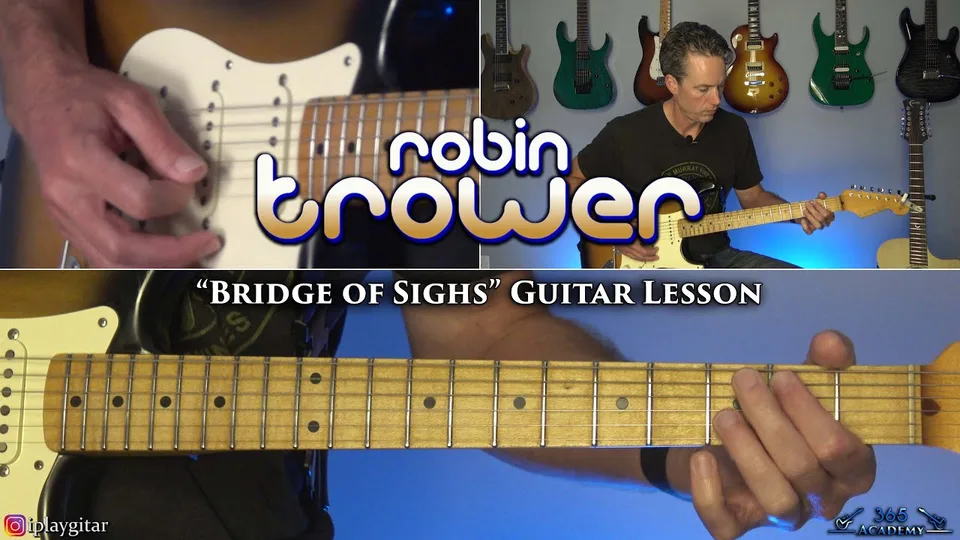 Robin Trower - Bridge of Sighs guitar lesson