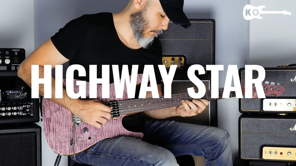 Deep Purple - Highway Star guitar cover