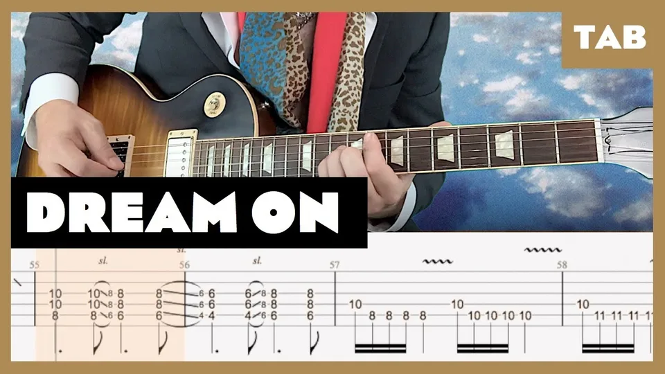 Aerosmith - Dream On guitar tab