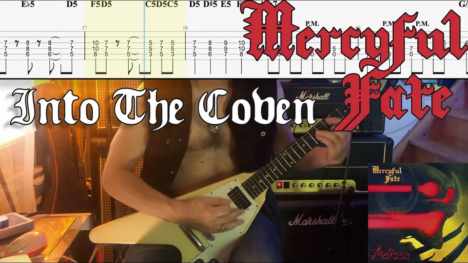 Mercyful Fate - Into The Coven guitar tab