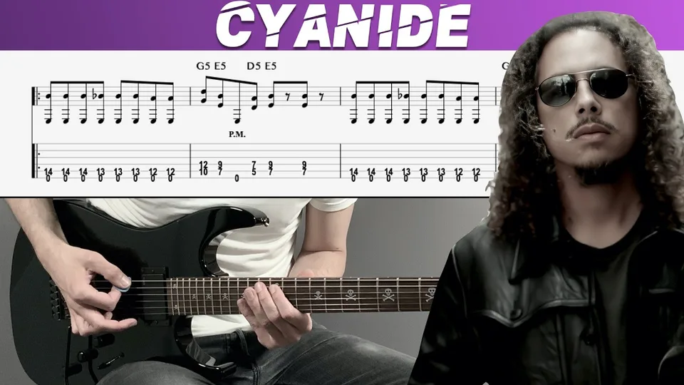 METALLICA - CYANIDE guitar tab