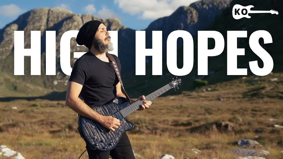 Pink Floyd - High Hopes guitar cover