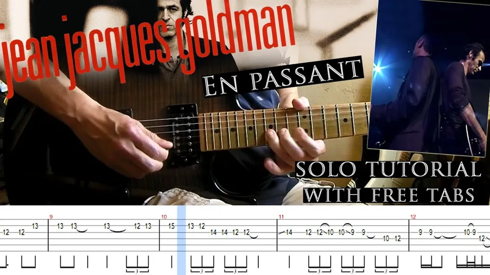 Jean-jacques Goldman - En Passant guitar tab