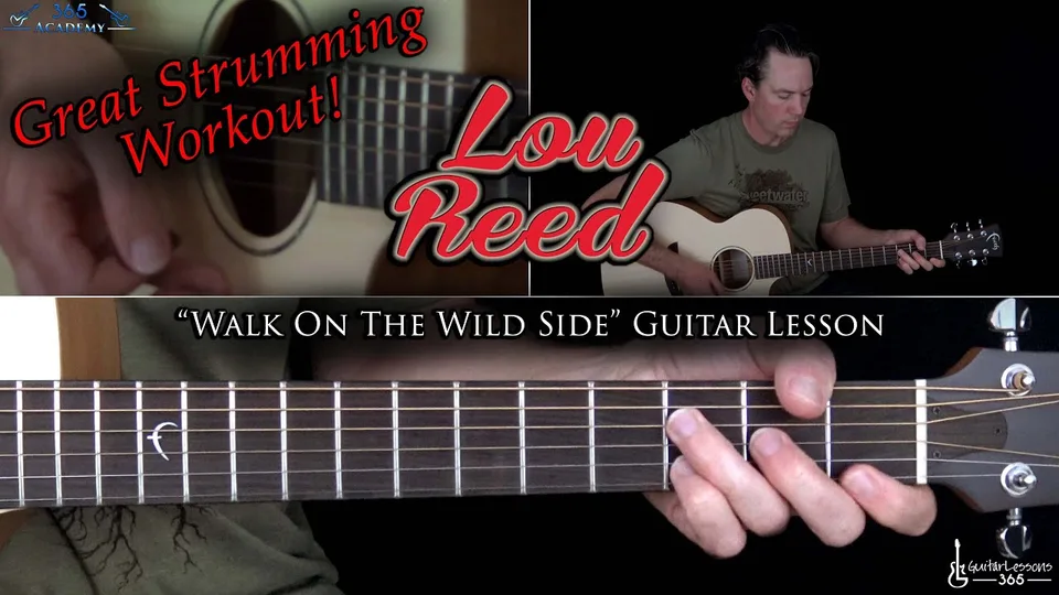 Lou Reed - Walk on the Wild Side guitar lesson