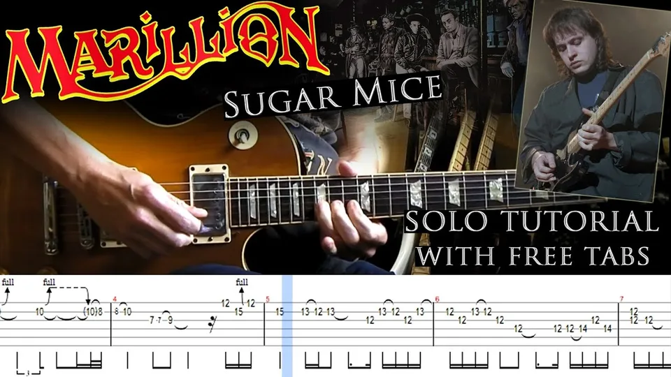 Marillion - Sugar Mice guitar tab