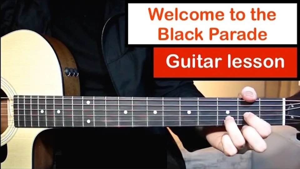 My Chemical Romance - Welcome To The Black Parade guitar lesson