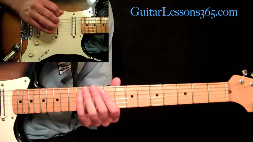 Whitesnake - Still Of The Night - Guitar Solo Section guitar lesson