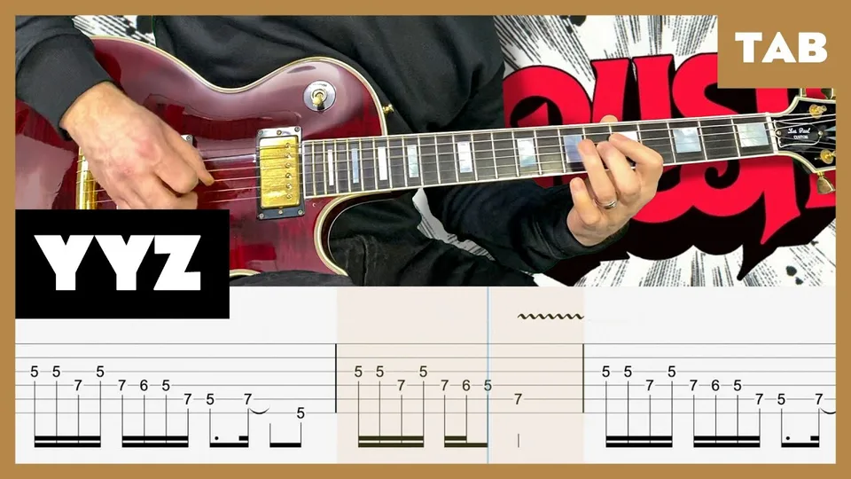 Rush - YYZ guitar tab