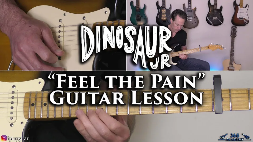 Dinosaur Jr. - Feel the Pain guitar lesson
