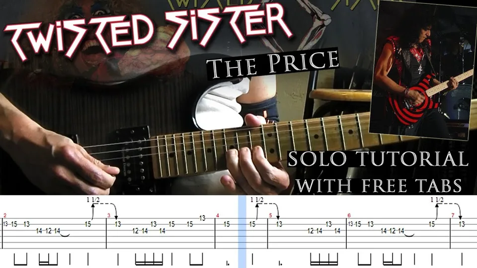 Twisted Sister - The Price and guitar tab