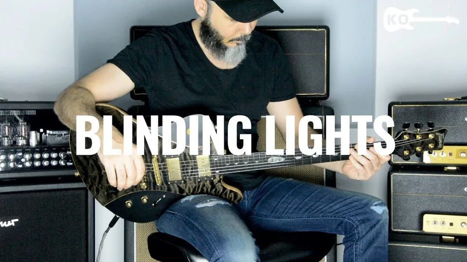 The Weeknd - Blinding Lights guitar cover