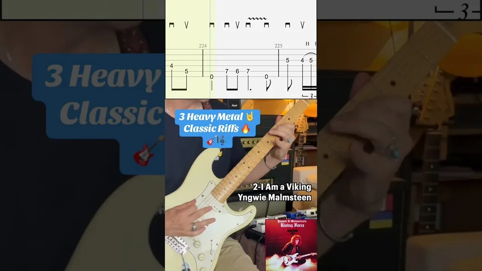 Scandinavian Edition - 3 Heavy Metal Classic Riffs guitar tab