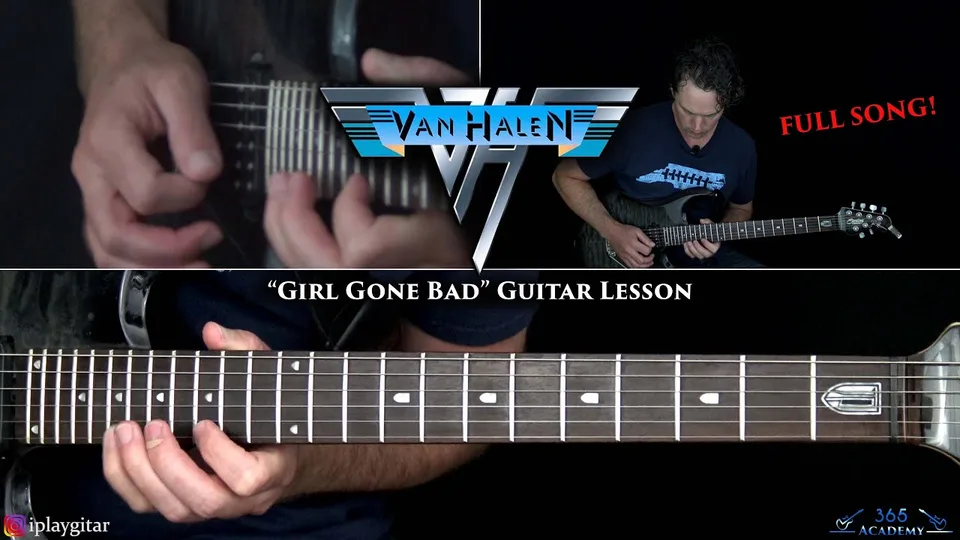 Van Halen - Girl Gone Bad guitar lesson