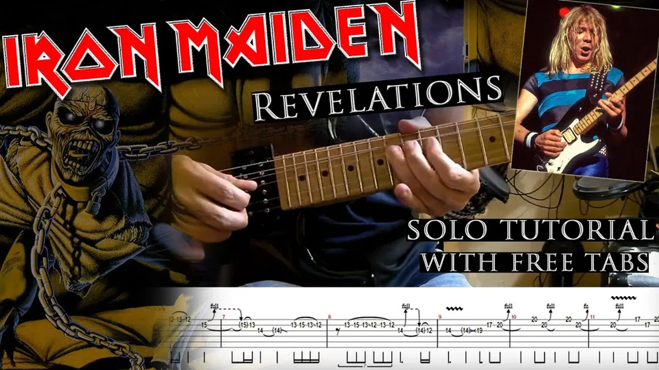 Iron Maiden - Revelations Dave Murray's guitar tab