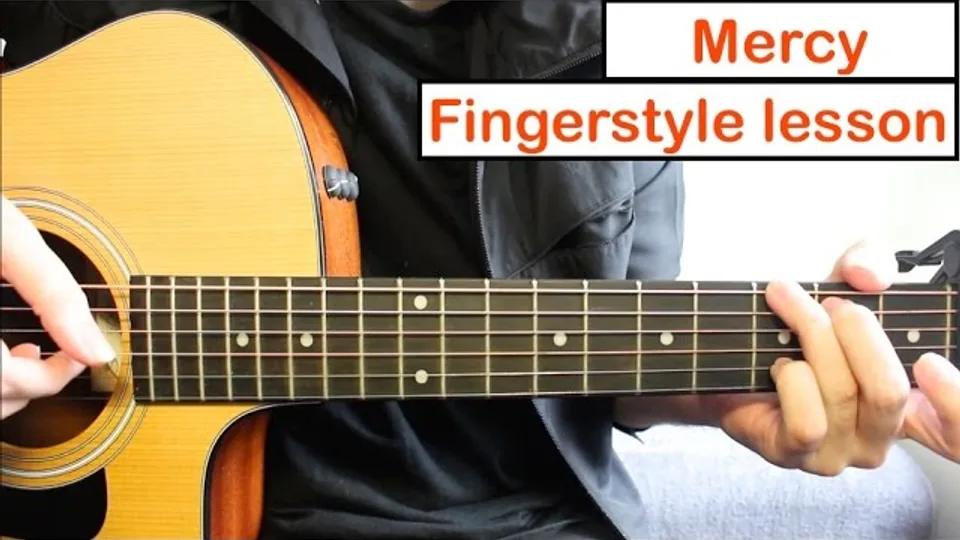 Shawn Mendes - Mercy guitar lesson