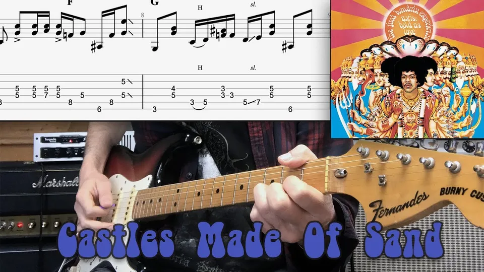 Jimi Hendrix - Castles Made Of Sand guitar tab