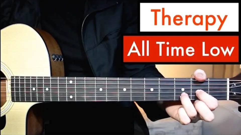 All Time Low - Therapy guitar lesson