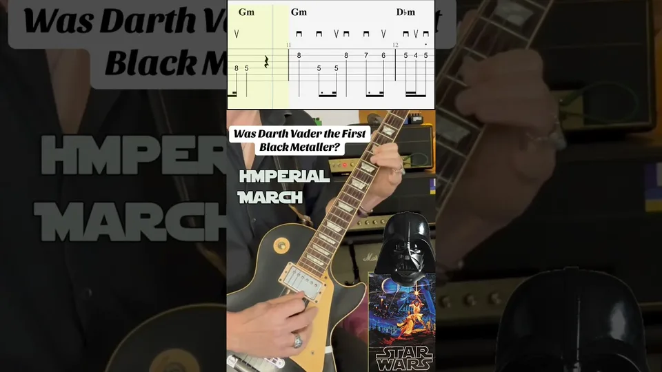 Imperial March - Star Wars guitar tab