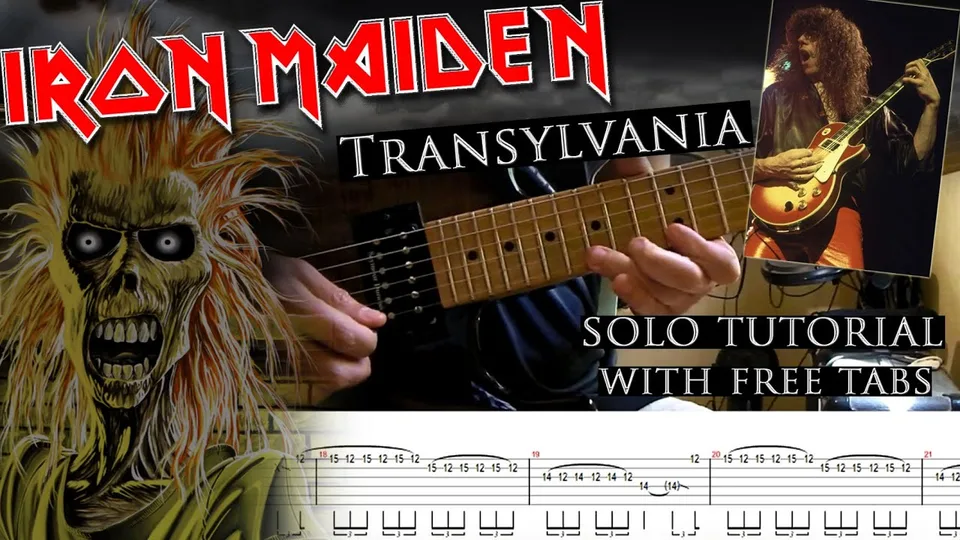 Iron Maiden - Transylvania Dennis Stratton's guitar tab