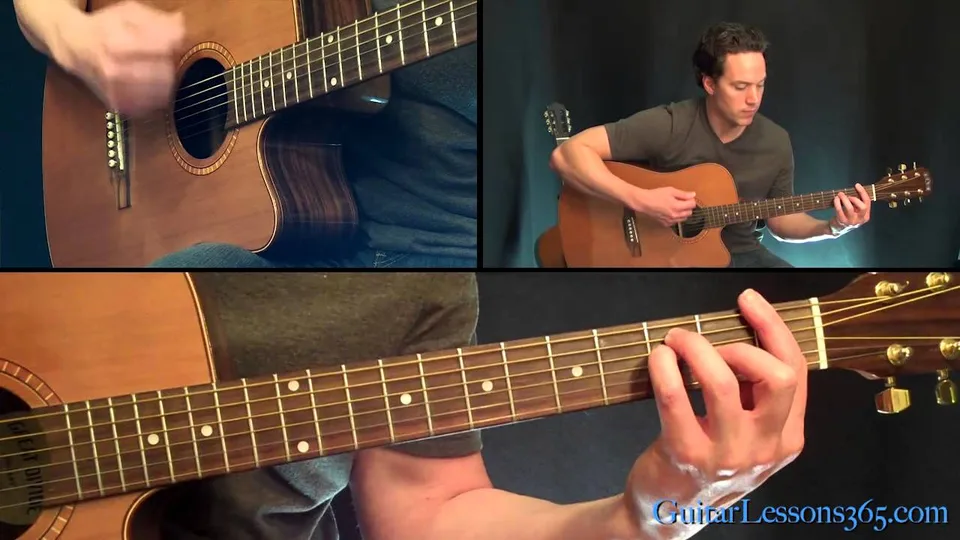 R.E.M. - Drive guitar lesson