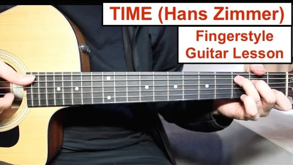 Hans Zimmer - TIME guitar lesson