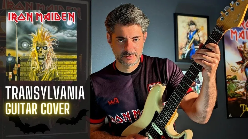 Iron Maiden - Transylvania guitar cover