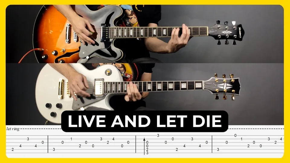 Guns N' Roses - Live And Let Die guitar tab