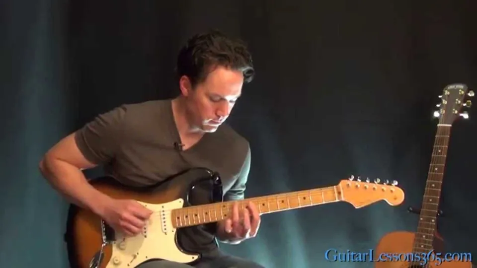 Lynyrd Skynyrd - Sweet Home Alabama Pt.4 - Piano Solo on Guitar guitar lesson video