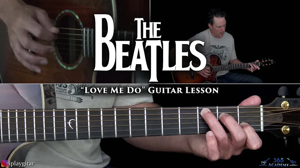 The Beatles - Love Me Do guitar lesson