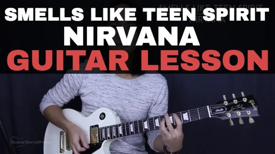 Nirvana - Smells Like Teen Spirit guitar lesson
