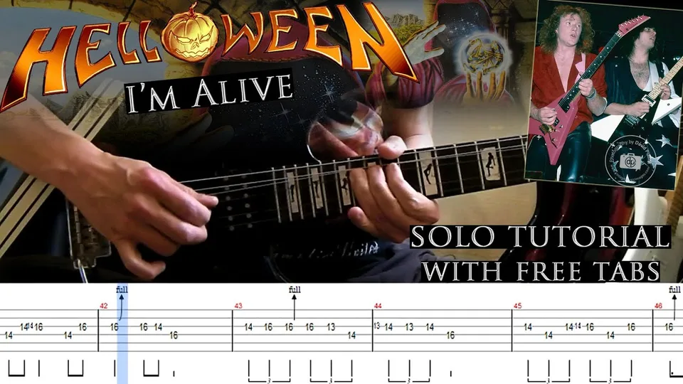Helloween - I'm Alive guitar tab