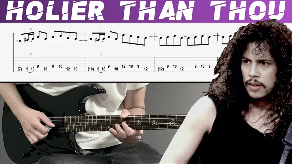 Metallica - Holier Than Thou guitar tab
