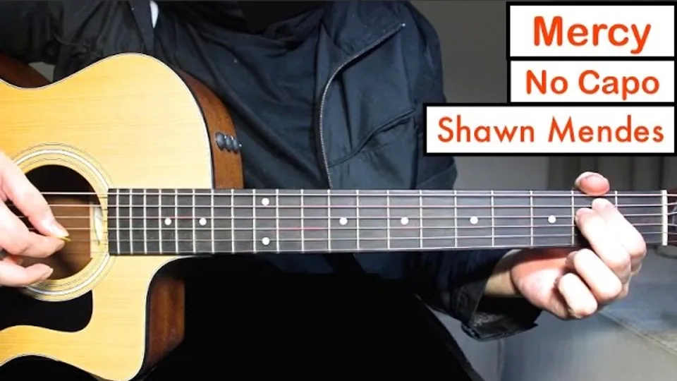 Shawn Mendes - Mercy guitar lesson