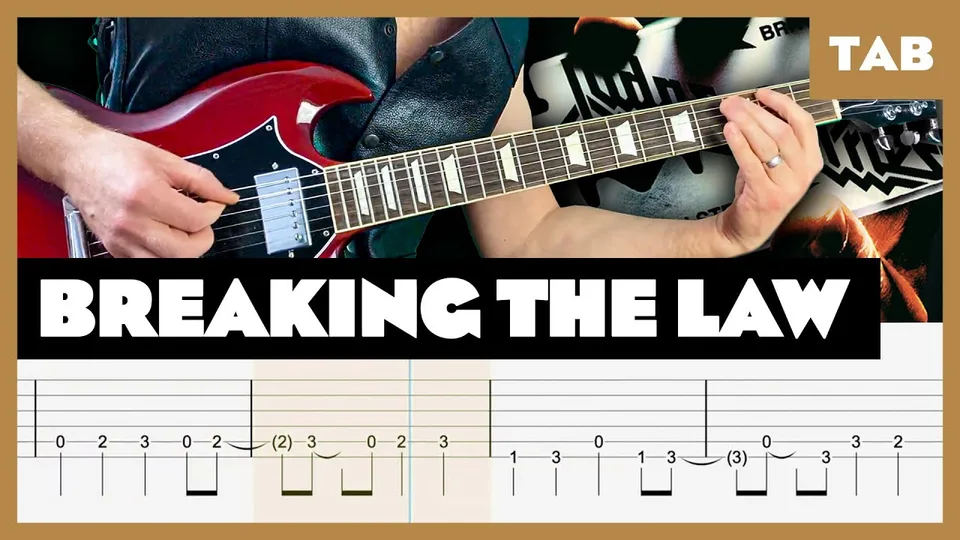 Judas Priest - Breaking the Law guitar tab