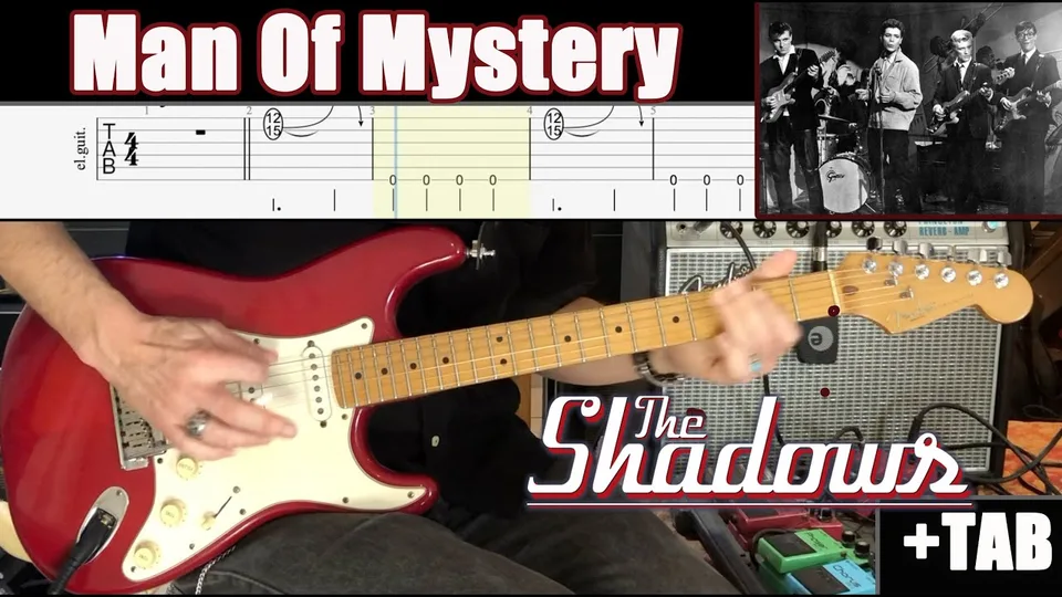 The Shadows - Man Of Mystery guitar tab
