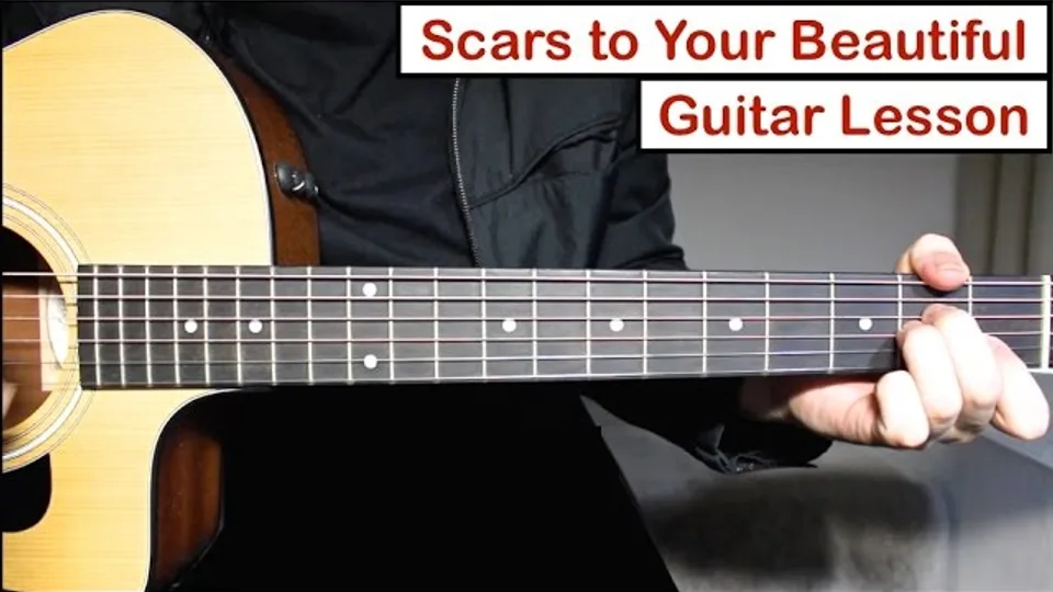 Alessia Cara - Scars To Your Beautiful guitar lesson