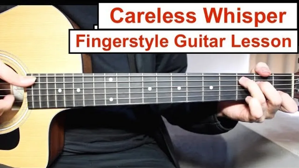 George Michael - Careless Whisper guitar lesson