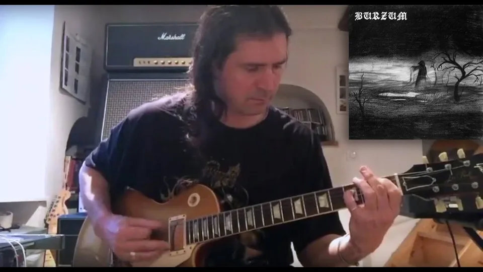 Burzum - Feeble Screams From Forests Unknown guitar tab