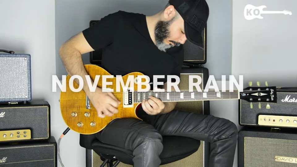 Guns N' Roses - November Rain guitar cover