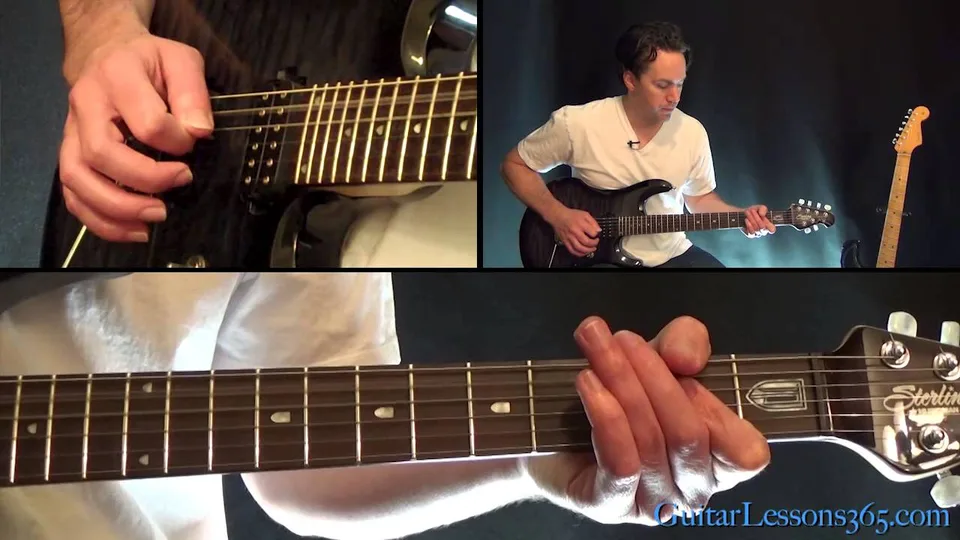 Def Leppard - Photograph Pt.1 - Chords/Riffs guitar lesson