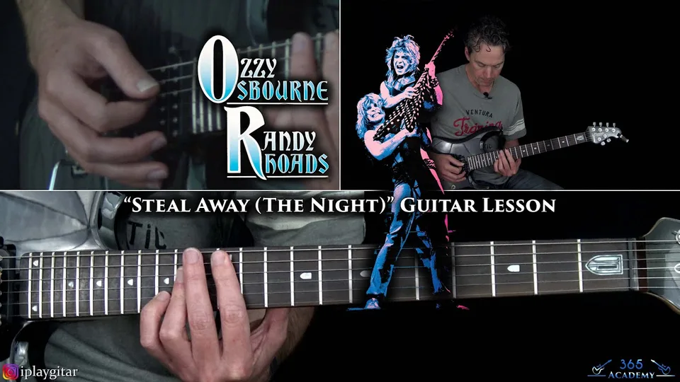 Ozzy Osbourne - Steal Away guitar lesson