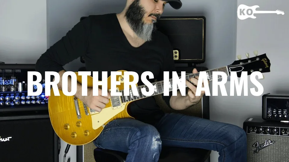 Dire Straits - Brothers in Arms guitar cover