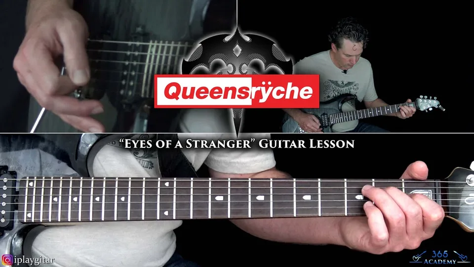 Queensryche - Eyes of a Stranger guitar lesson