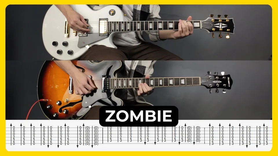 The Cranberries - Zombie guitar tab