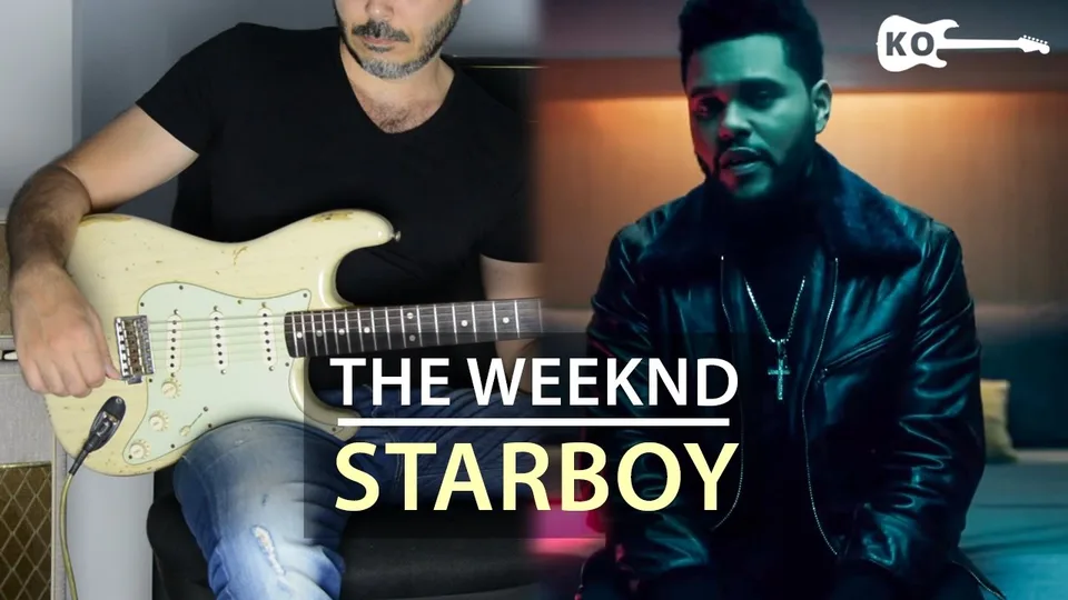 The Weeknd - Starboy ft. Daft Punk guitar cover