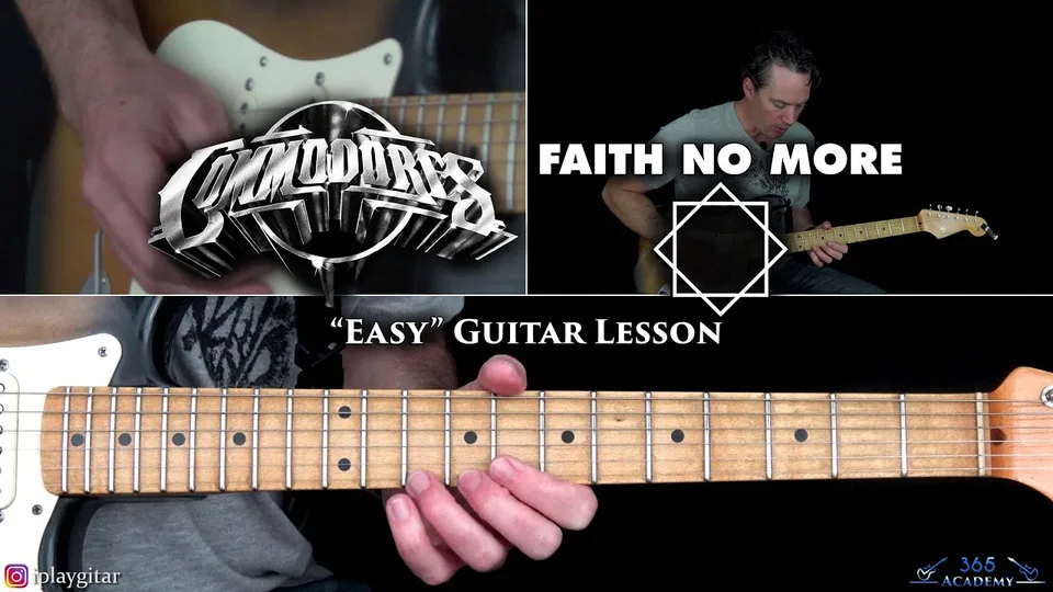 Commodores - Easy guitar lesson