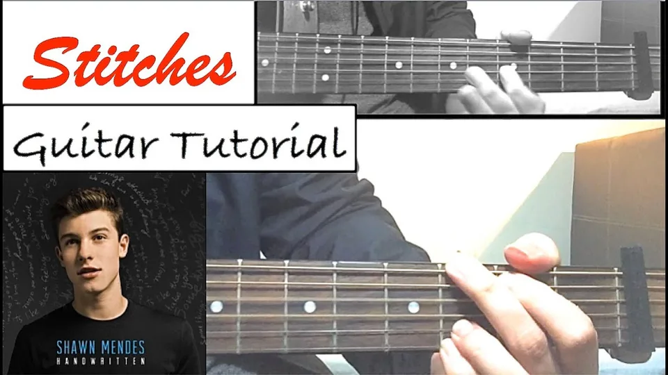 Shawn Mendes - STITCHES guitar lesson