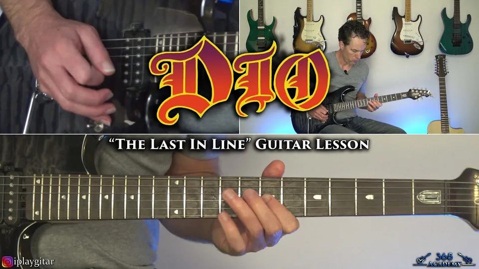 Dio - The Last In Line guitar lesson